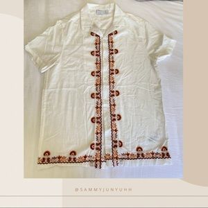 Men’s Lightweight Embroidered Shirt